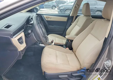 2014 Toyota Corolla Le z USA, uszkodzony, nr VIN 2T1BURHE7EC017876